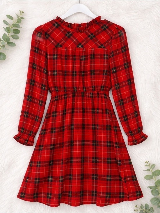 wonder nation Other - Wonder Nation Red Black Checkered Dress Size 10 12